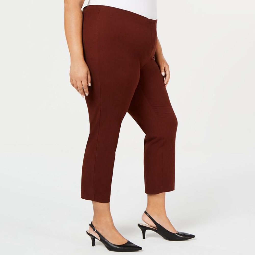 New Alfani Plus Size Skinny Leg Ankle Pants